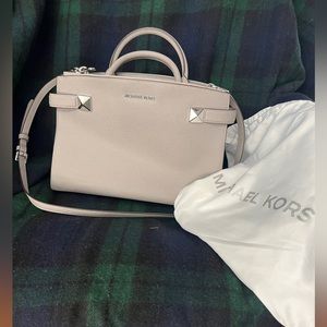 MICHAEL KORS Saffiano Leather Handle Bag